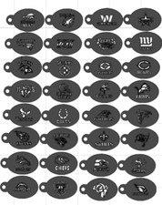 32 Football Team Set - Face Painting STENCIL
