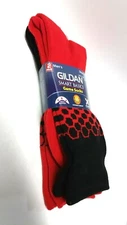 2 Pairs Gildan Smart Basics Men's GAME SOCKS Arch Support, Cushioned Comfort NWT