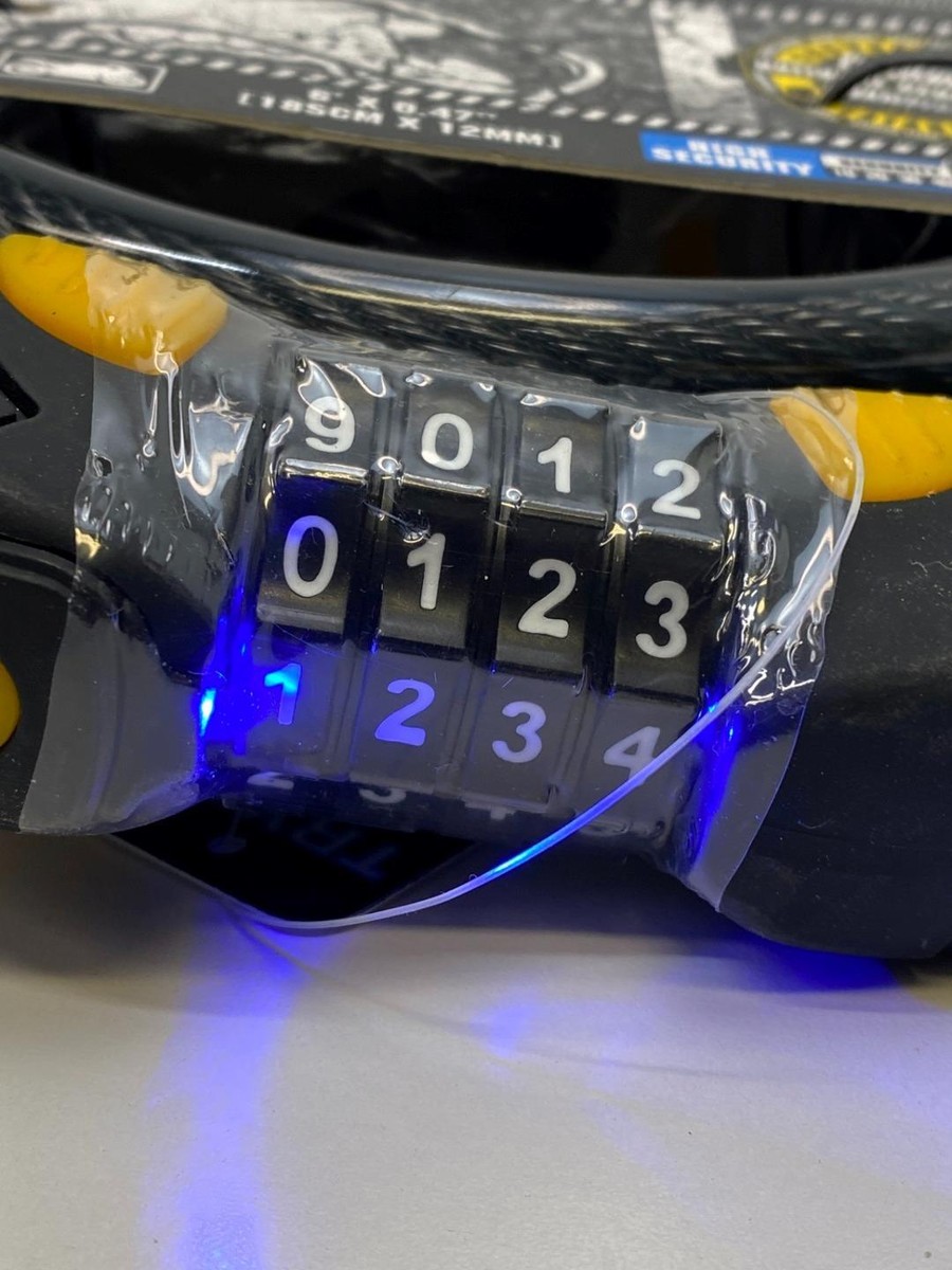 セキュリティ・セーフティ COO&DON ONGUARD Industries On Guard Doberman Motor Bike Security Coil