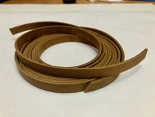 Lace Leather Saddle Strings - 3/8" x 72" - Medium Brown Latigo - 1 pair (F72)