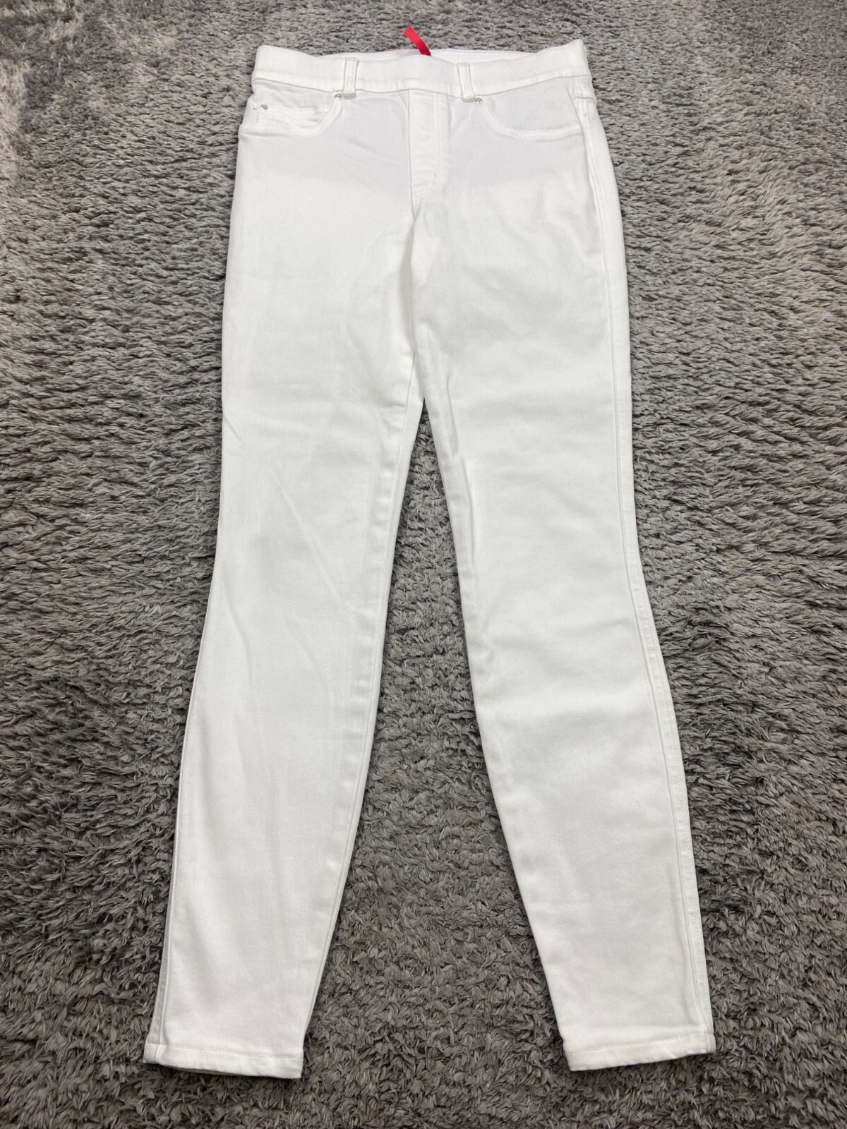 Spanx Women's Small White Skinny Ankle Stretch Shaping Leggings