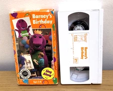Barney - Barney's Birthday 1992 Sing A Long The Lyons Group VHS Video