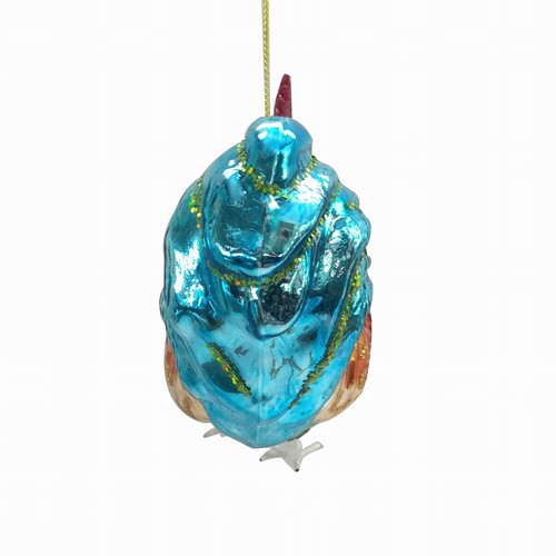 Noble Gems™ Glass Rooster Ornament - Picture 7 of 7
