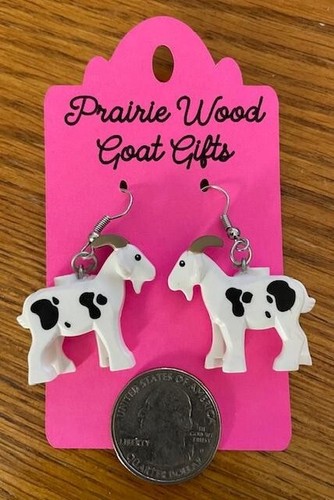 Whimsical Goat Earrings