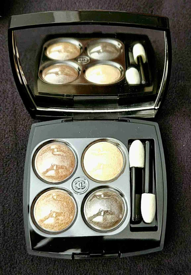 NWT Chanel 266 Tisse Essentiel Womens Eyeshadow Palette Quad Compact France - Image 4 of 4