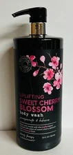 BOTANICAL SPA THERAPY ~ UPLIFTING SWEET CHERRY BLOSSOM BODY WASH 32 oz