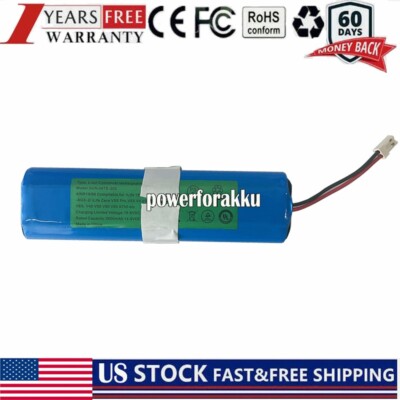 Battery For ILIFE V5s Pro/V3sPro/V8s/V50/X750/V3 /V40/V5x Robotic Vacuum Cleaner