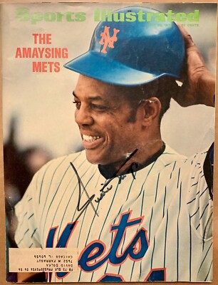WILLIE MAYS❗️直筆サイン❗️ Willie Mays - Signed / Autographed - Sports Illustrated - NY Mets