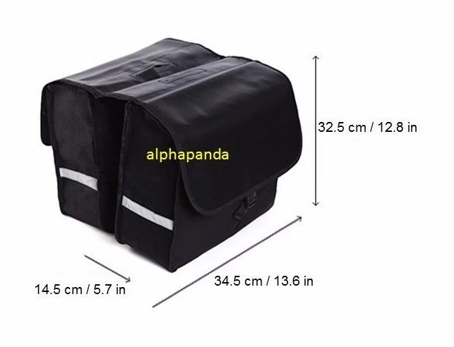 28L Impermeable Bicicleta Ciclismo Cercanías Grande Alforja Baúl Estante Paquete Almacenamiento Foto 2 de 4