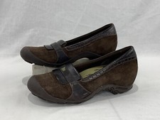 Merrell Plaza Moc Slip On Flats Shoes Brown Women's Size 7