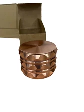 Metal Herbal Herb Spice Smoke Tobacco Grinder Aluminum Crusher rose gold