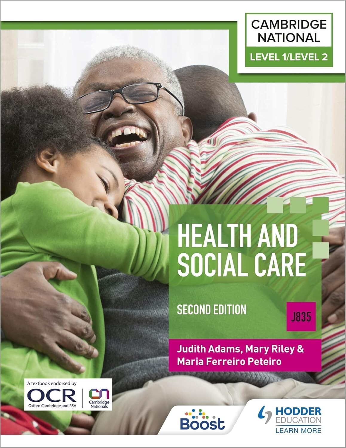CAMBRIDGE NATIONAL - LEVEL 2 - HEALTH & SOCIAL CARE - Second Ed - TEXTBOOK - GC