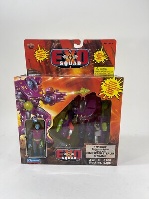 TYPHONUS HIGH SPEED STEALTH FRAME Exo Squad Exosquad Playmates ROBOTECH NEU MISB