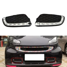 White LED DRL Daytime Running Lamps Fog Light For Benz Smart Fortwo 2008-2011