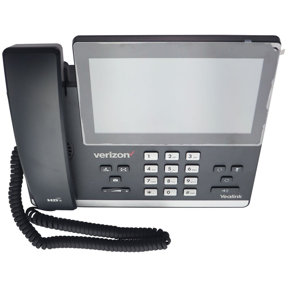 Verizon Yealink T67LTE 4G Business Desk Phone Black eBay