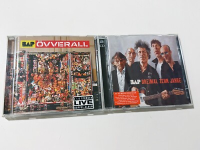 BAP - Lot 4 Rare German CDs Dreimal Zehn Jahre Övverall Live Compilation Hits