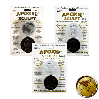 Aves Apoxie Sculpt 1/4 Lb (0.25 Pound) Air Dry Modeling Compound Self Hardening