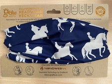 Giraffe Balaclava Bandana Face Mask Neck Tube Scarf Snood - Navy Polo Club