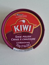 Kiwi Shoe Polish Paste Renews Protects Cordovan Leather 32G New