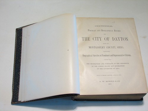 Biographical Record of City of Dayton and Montgomery County Ohio 1897 first OH - Imagen 6 de 13