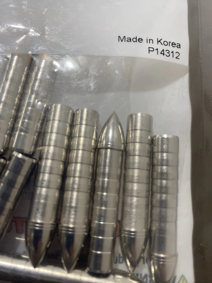 Easton Archery Components Apollo Point 100gr. 12 Pk Made In Korea New Sealed - Image 2 of 4