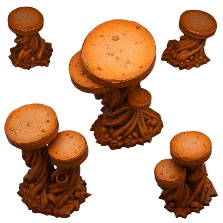Cyber Desert Rocks : Créer un Terrain de Jeu Cyberpunk pour Figurines 28mm