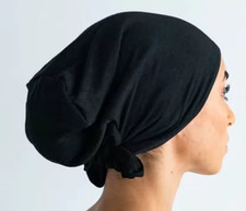 Back Tie Undercaps Fashion Women Inner Hijab Muslim Hat Plain Bonnet, Recommende