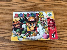 Nintendo 64 N64 Authentic Mario Party 2 Box Only