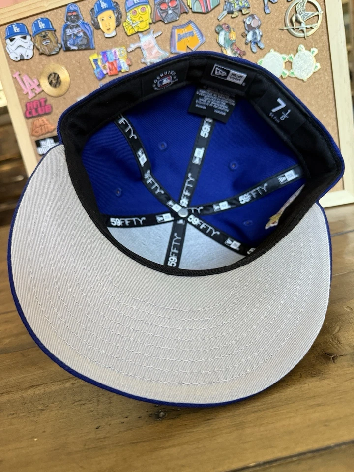 Dodgers Born X raised World Series Champs Hat 7 1/8 - Image 4 of 4