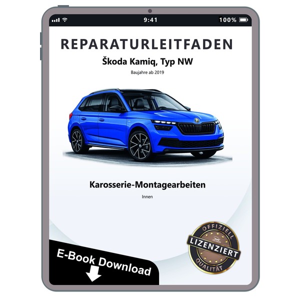 Skoda Kamiq Ab 2019 Karosserie Montagearbeiten Innen Reparaturhandbuch Download-image