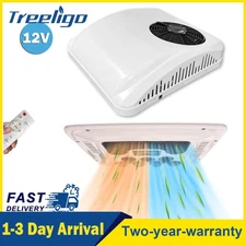 12V RV Air Conditioner Kit Rooftop Trailer Electric Roof Heat & Cool AC Unit Kit