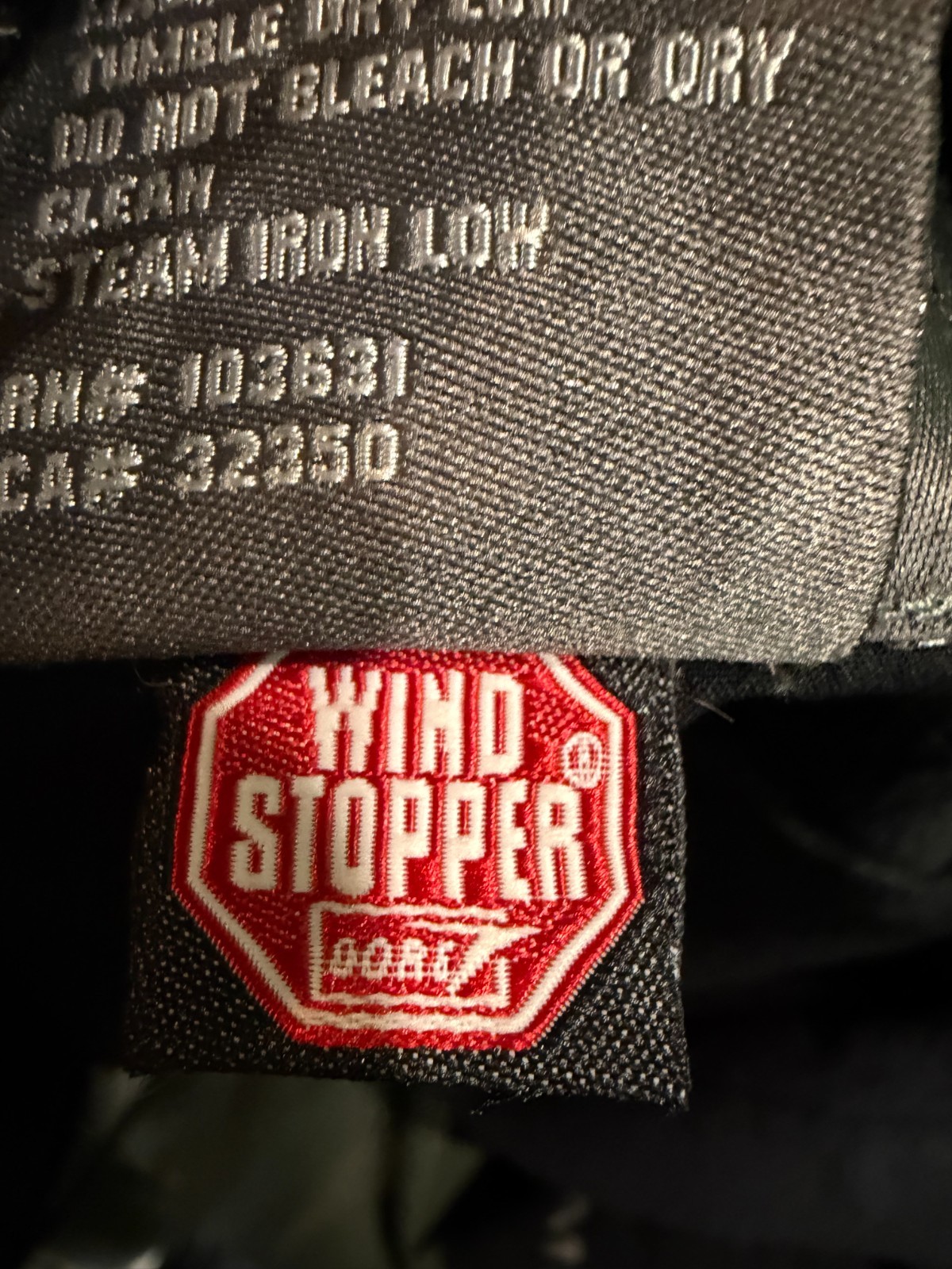 Simms WINDSTOPPER Softshell Jacket Mens Large Sag… - image 10