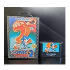 Sonic the Hedgehog 2 Sega Genesis Retail Version CIB FREE SHIPPING- Tested Works