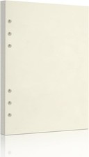A5 Nachfüllpapier Blanko 80 Blatt 6 Löcher ...