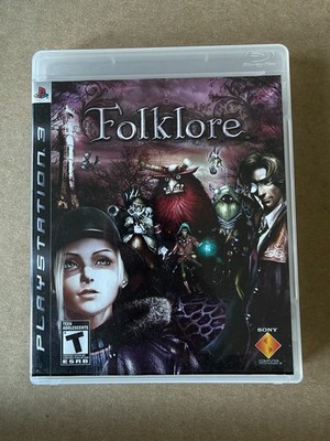 Folklore PS3 CIB English & French Manuals Tested Working
