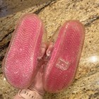 Del Sol Girls Pink Glitter Color Changing Jelly Buckle Sandals Size — photo 3