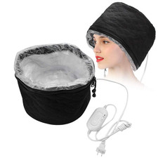 Electric Thermal Hair Hat, Steamer Heat Hat for Deep Conditioning Steam Home ...
