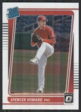 2021 Donruss Optic #67 Spencer Howard RR RC Philadelphia Phillies 1711