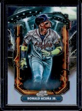 2025 Topps Cosmic Chrome Ronald Acuna Jr. Extraterrestrial Talent #ET-17 Braves