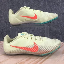 Nike Cleats Mens 6.5 Zoom Rival M Running Cleats Track Spikes Yellow AH1020