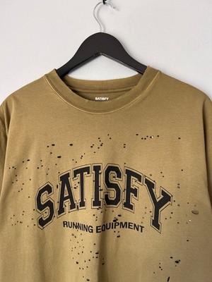 Satisfy Running Equipment MothTech Tee - Size XL - Military Olive