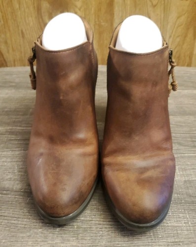 Sperry Suede Dasher Lille Ankle Boots Women’s Size 8 Brown - Picture 2 of 12