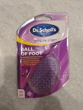 Dr. Scholl's Stylish Step Ball Of Foot Cushions For High Heels Soft Gel One Pair