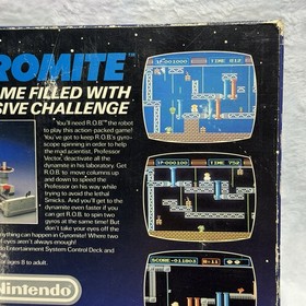 Gyromite⭐️NICE Complete CIB Big Box⭐️Nintendo NES Original RARE Rob Robot Bundle