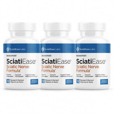 1-3PACK SciatiEase Labs Sciati Ease Sciatic Nerve Formula 120 Capsules FREE SHIP