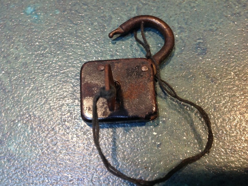 Vintage Miller Lock Co, Padlock with Key