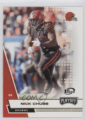 2020 Panini Playoff 1st Down 2/99 Nick Chubb #41 1d0h