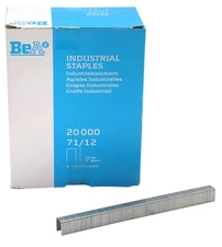 BeA 10000125 Series Steel STAPLES 71/12 NK Galvanized Upholstery 1/2" Tall 20000
