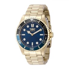 Invicta Pro Diver Men's Watch - 43mm, Gold 49707