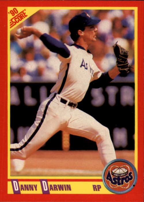 1990 Score #402 Danny Darwin - BB